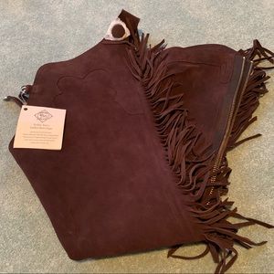 Hobby Horse split-leather PMS show chaps NWT